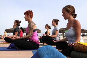 meditation practice, women, group