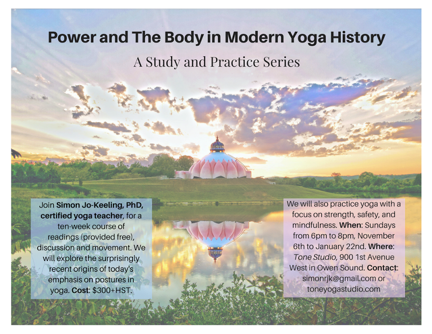 powerandthebodyinmodernyogahistory